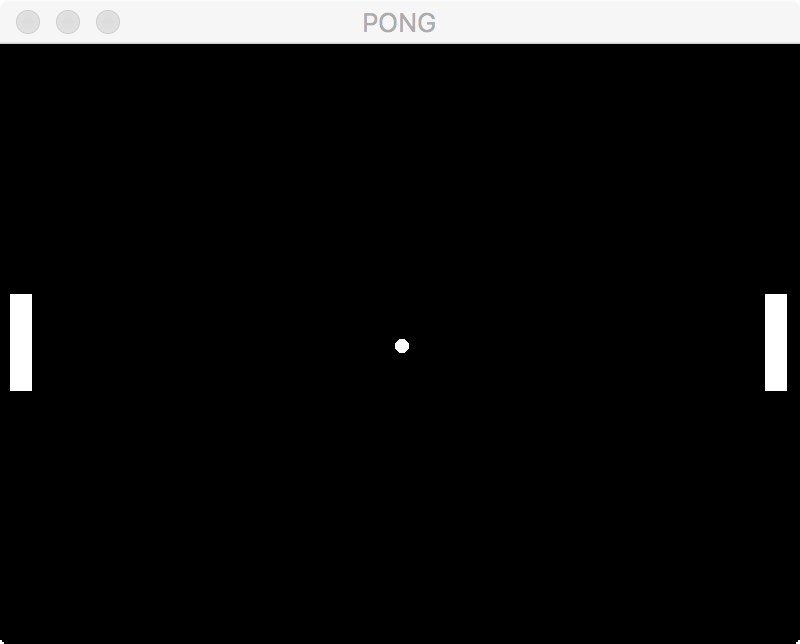 PONG screenshot
